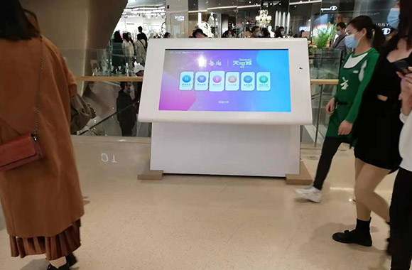 商城廣告信息觸摸查詢一體機3D地圖信息導航